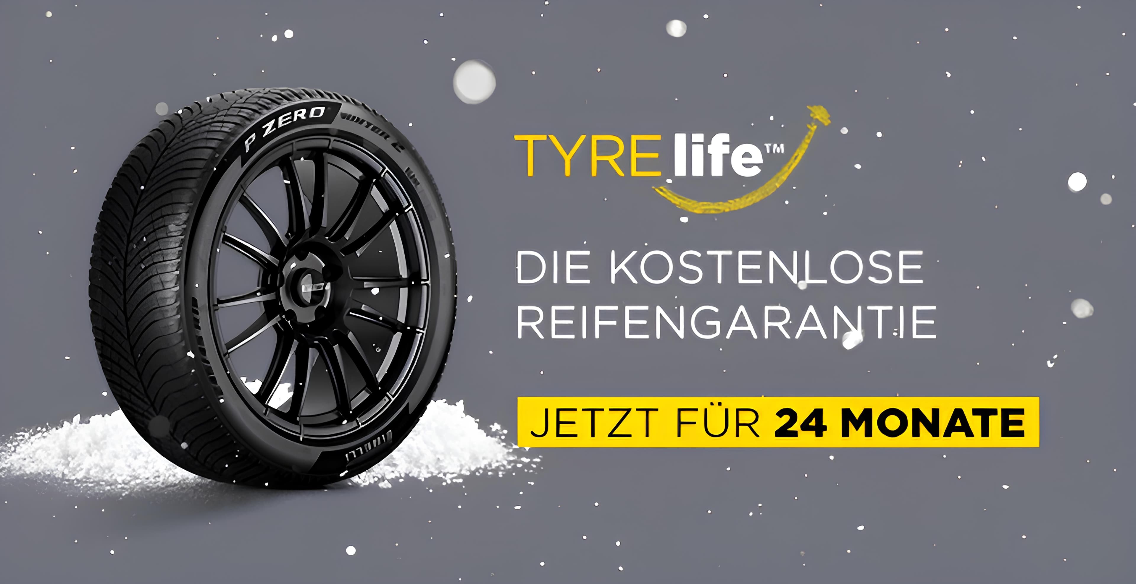 Wetter Reifen Aktion - TYRELIFE™ Garantie für 24 Monate